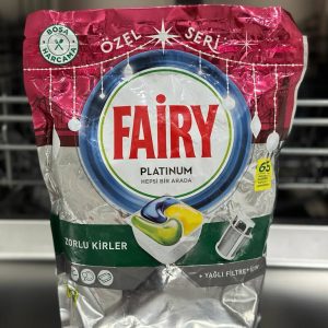 قرص ماشين ظرفشويي مدل فيري پلاتينيوم بسته ٦٥ تايي