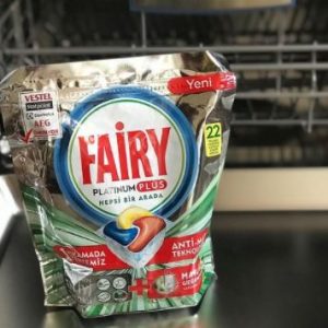 قرص ماشین ظرفشویی فيري پلاتینوم پلاس (Fairy) بسته ٢٢ عددي