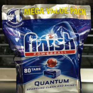 قرص ماشین ظرفشویی فینیش کوانتوم Finish Quantum بسته ٨٠ عددي