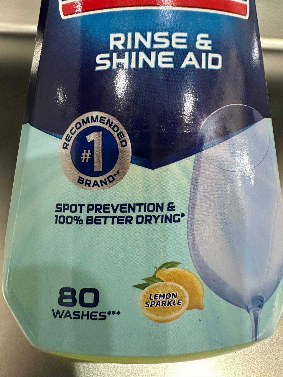 مایع جلادهنده ظرفشویی ليمويي فينيش Finish