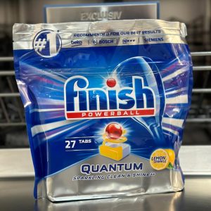 قرص ماشین ظرفشویی فینیش کوانتوم لیمویی ۲۷ عددی