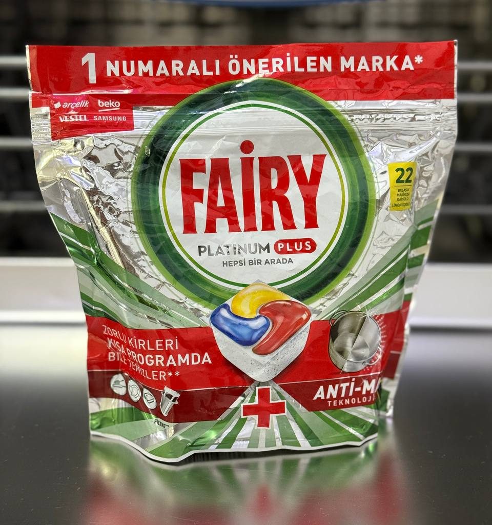 قرص فیری پلاتینیوم پلاس (Fairy Platinum Plus) بسته ۲۲ تایی اروپایی