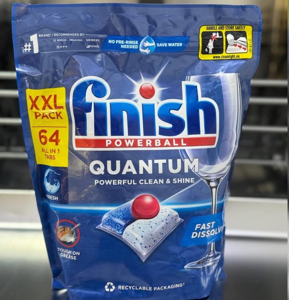 قرص فينيش كوانتوم محصول انگلیس All in one tabs ۶۴ تایی