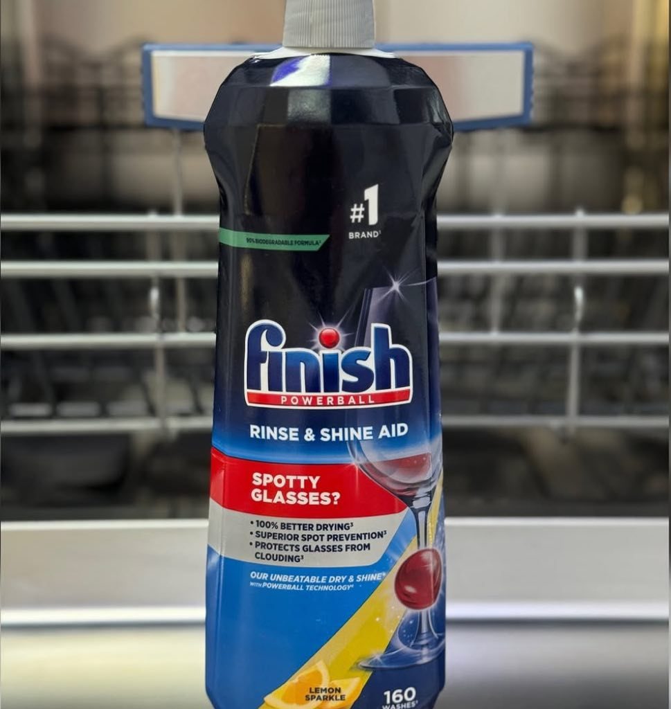 مایع جلادهنده ظرفشویی فينيش لیمویی محصول انگلیس حجم ۸۰۰ میلی ليتر