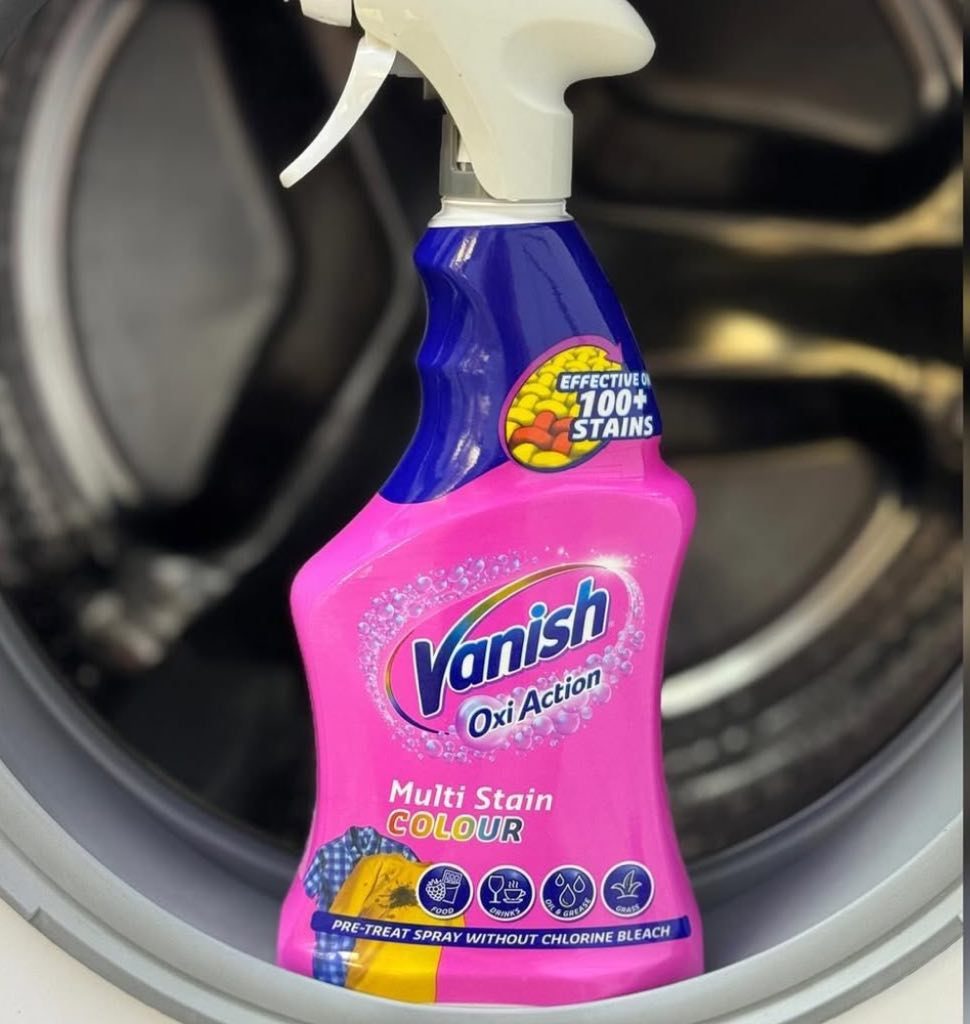 اسپری لکه بر لباس (vanish) برند ونیش پاورژل اکسی اکشن اروپایی ۵۰۰ میل