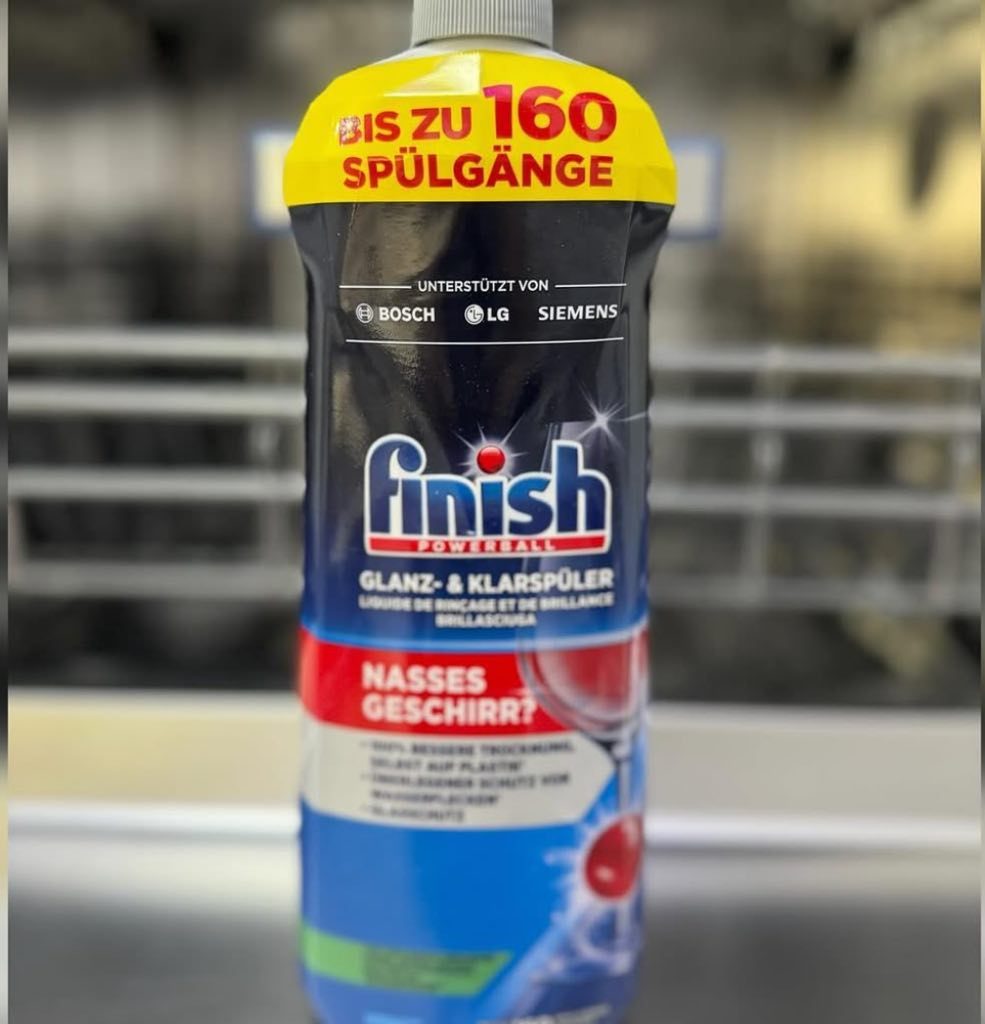 مایع جلادهنده ظرفشویی فينيش محصول آلمان حجم ۸۰۰ میلی لیتر