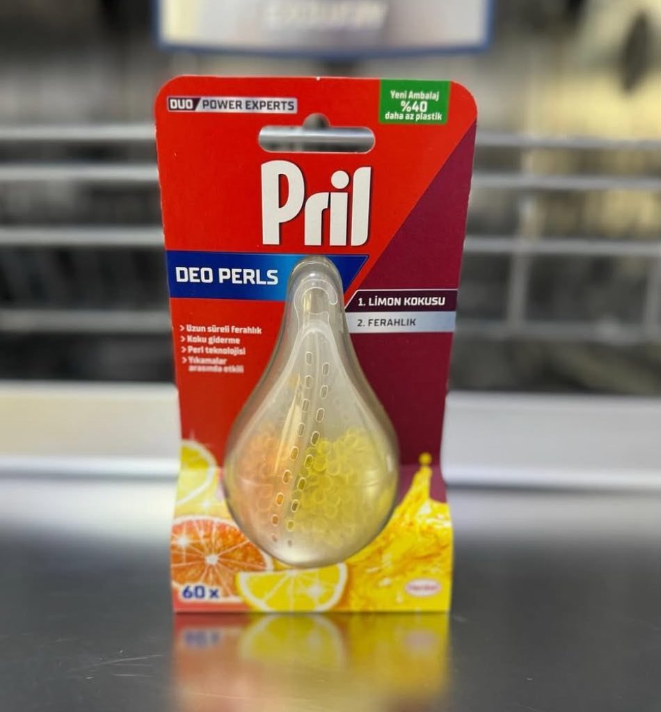 بوگیر ماشین ظرفشویی پریل محصول اتریش سفارش ترک رایحه لیمو پرتقال