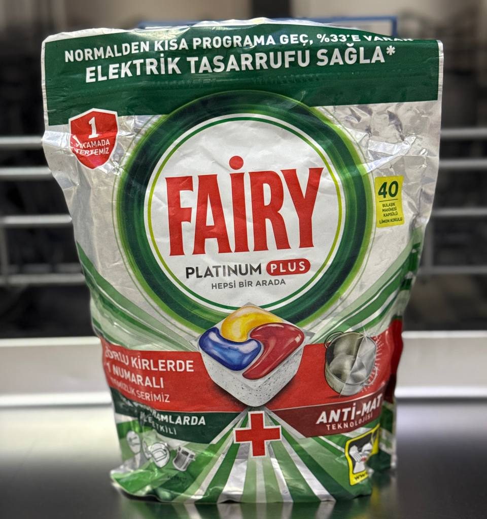 قرص فیری پلاتینیوم پلاس (Fairy Platinum Plus) بسته ۴۰ تایی سفارش ترک