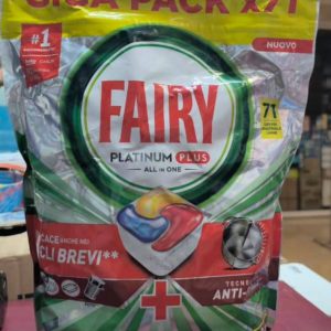 قرص فیری پلاتینیوم پلاس (Fairy Platinum Plus) بسته ۷۱ تایی توليد ٢۰۲۵ اروپایی